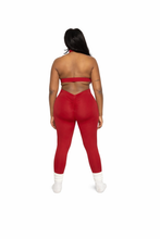 Load image into Gallery viewer, No Sleeve Red One Piece
