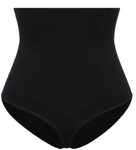 Black Seamless Shaper Thong