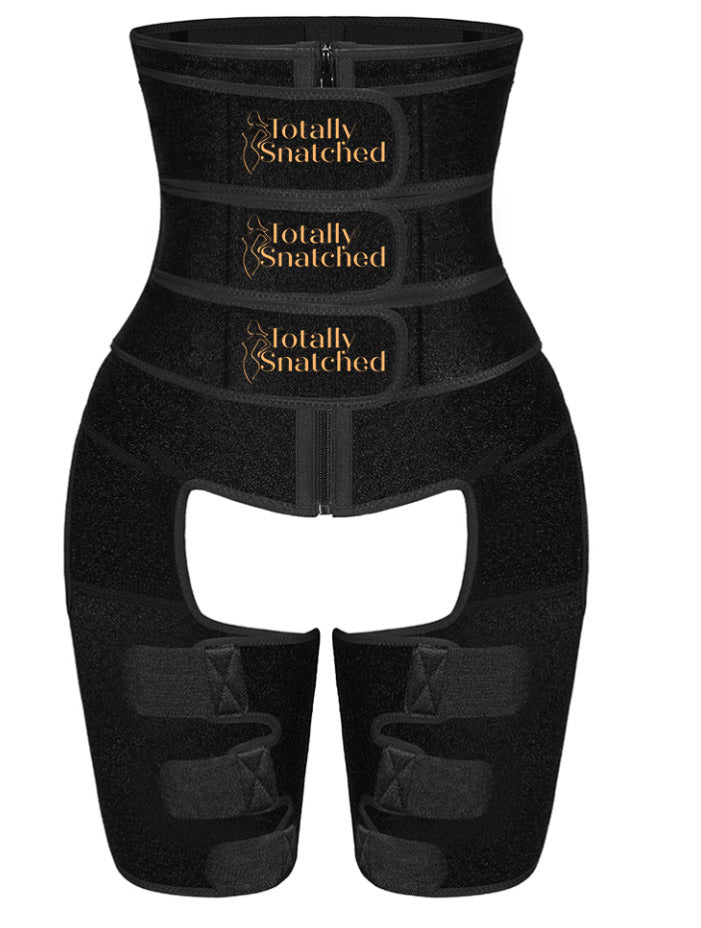 Snatched Neoprene Thigh Shaper High Waist